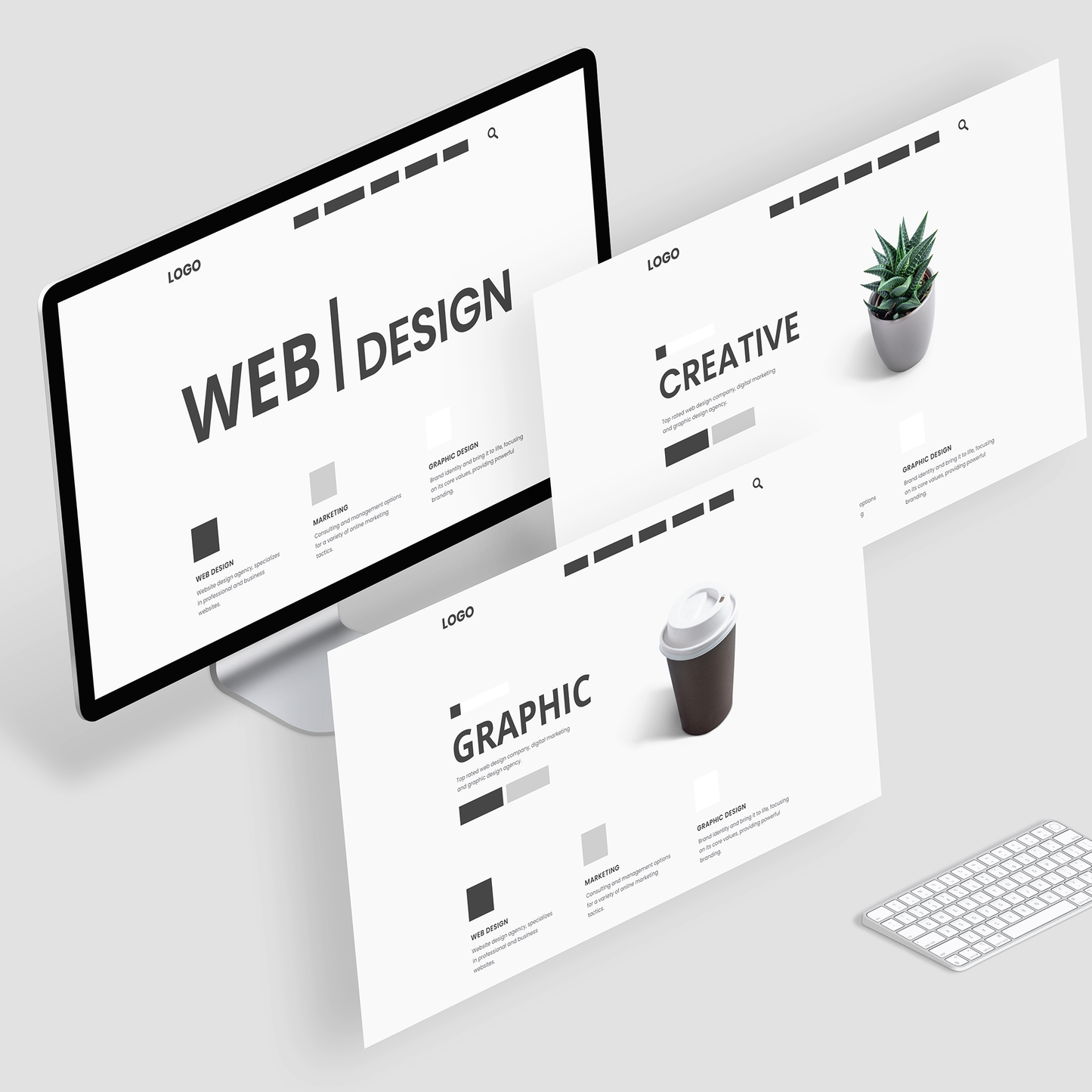 5 Page Web Package
